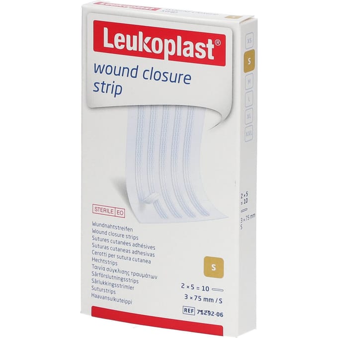 Leukoplast® Wound Closure Strip 3 x 75 mm 10 Pleister