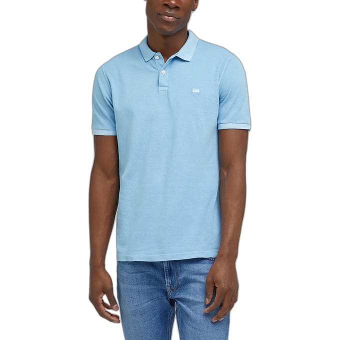 Lee L65cqsuy nat dye polo ice blue