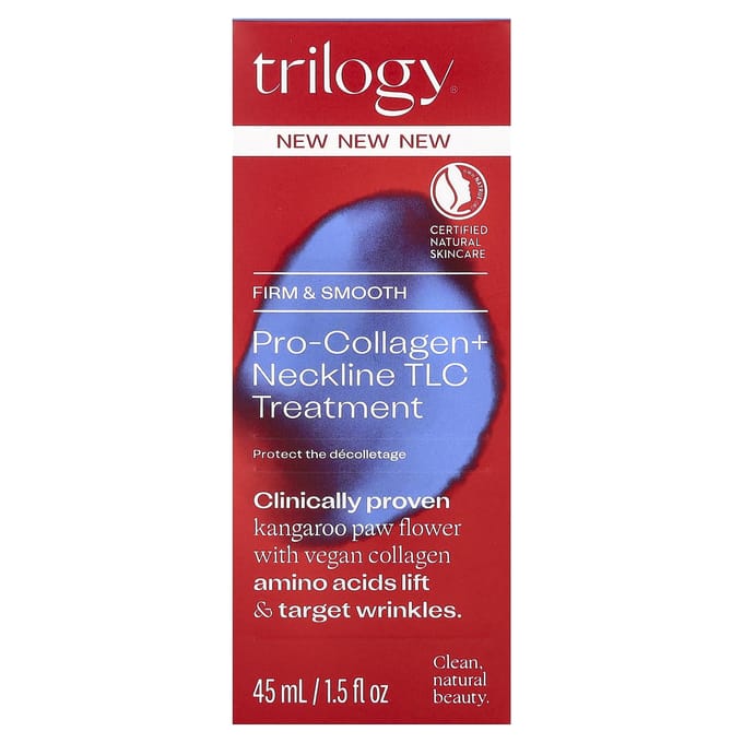 Trilogy, Pro-Collagen + Neckline TLC Treatment, 45ml (1.5 fl oz) black