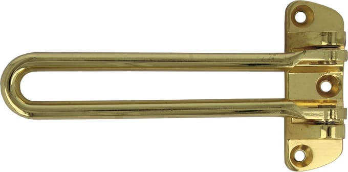 AMIG kierstandhouder - 1x - 120mm - messing - incl schroeven - inbraakbeveiliging