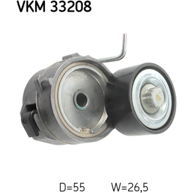 Spanpoelie, V-riem SKF VKM 33208