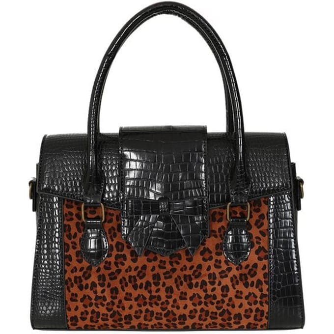 Banned Retro Handtas - Sheena Leopard - voor Vrouwen - luipaard