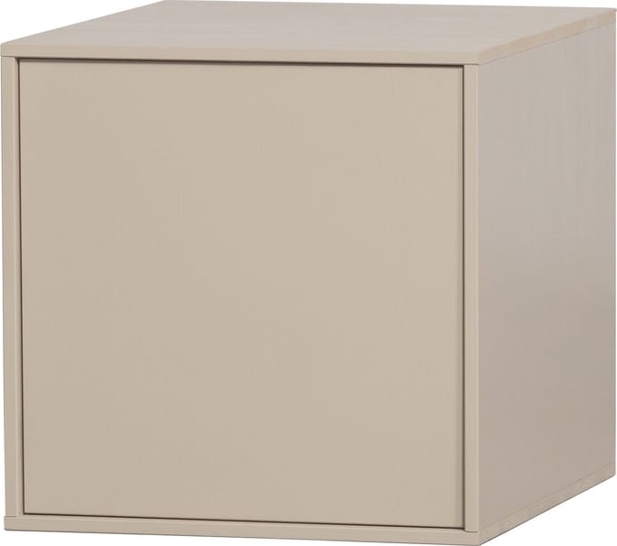 vtwonen Daily Kast Single - Grenenhout - Dakargrau/Grijs - 50x50x58 cm