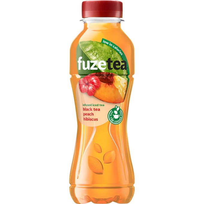 Frisdrank Fuzetea peach hibiscus petfles 400ml