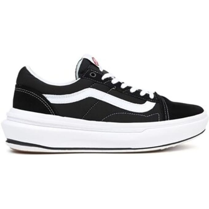 Vans Old Skool Overt ComfyCush Zwart Wit Unisex Sneakers VN0A7Q5EBA2 38