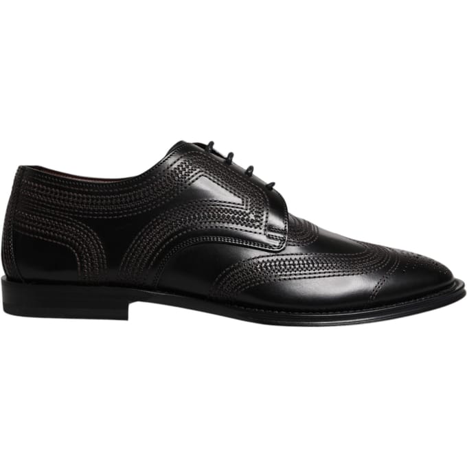 Genaaide Leren Oxford Schoenen