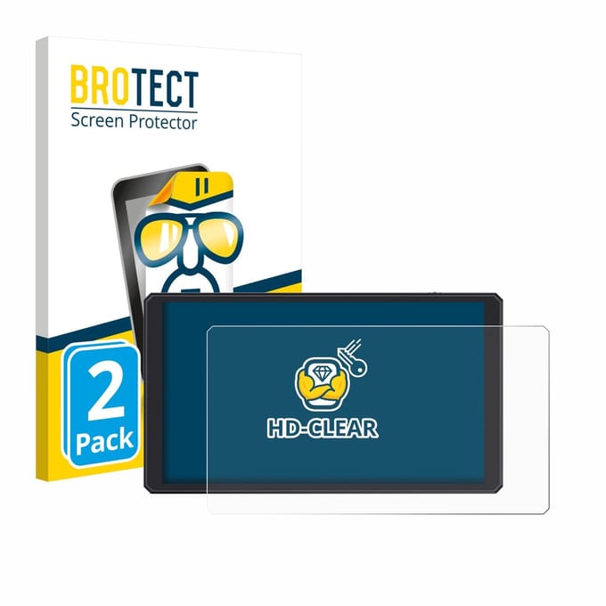 BROTECT - Screenprotector voor Feelworld CUT6 6" - Folie Beschermfolie transparant 2 Stuks