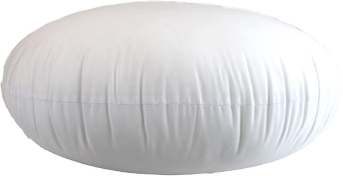 Rond kussen 45 cm - Hypoallergeen - 100% katoenen mix