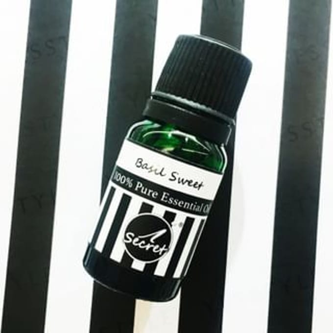 iSecret - Basil Sweet 100% Pure Essential Oil 10ml
