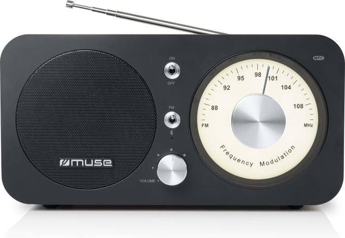 Muse M-095BT - Klassieke bluetooth radio