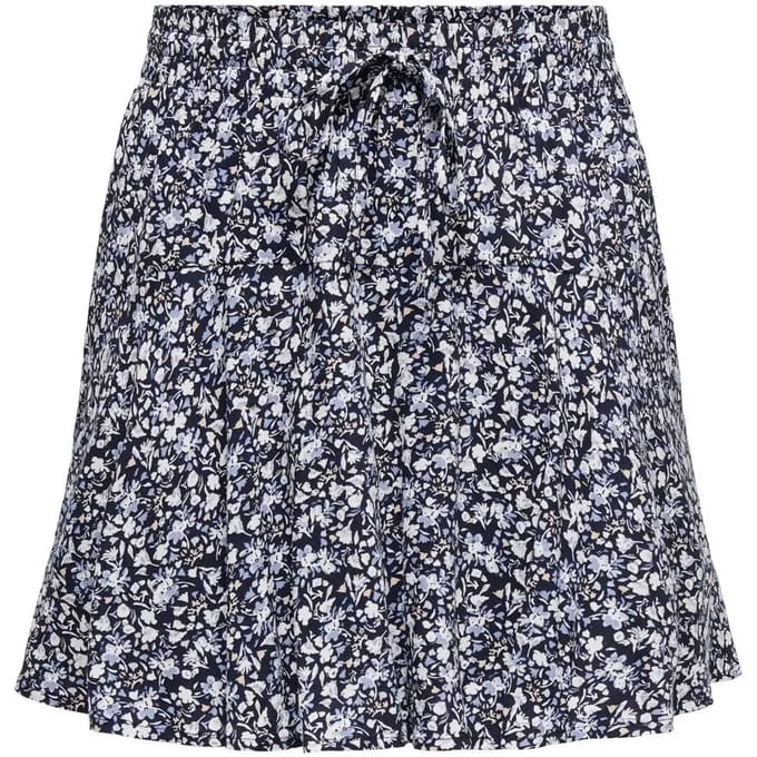 Mini-skort van zuivere viscose model 'NALA LIFE'