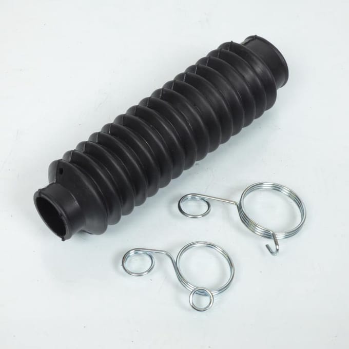 Soufflet cache poussière de fourche pour mobylette Peugeot 103 170mm Ø25/35mm