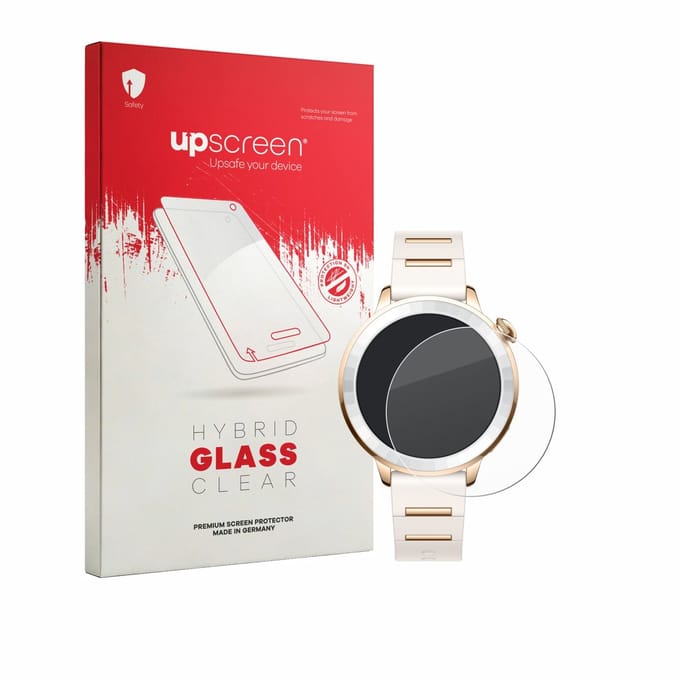upscreen - Screenprotector voor Oppo Watch X3 Mini - Folie Beschermfolie Beschermglas transparant