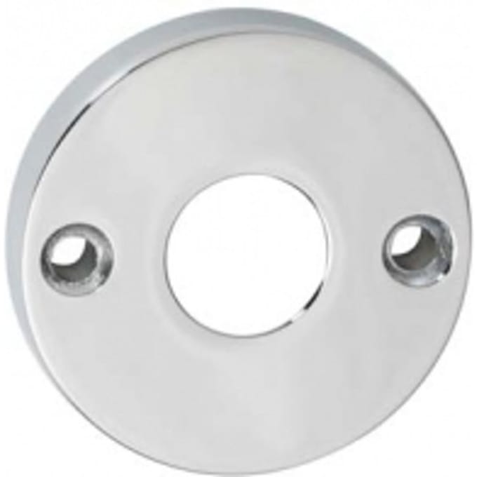 Rond rozet - Chroom