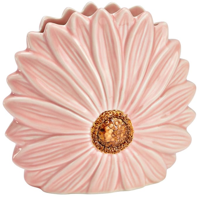 Wurm - Vaas - Gerbera - Roze