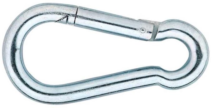 Karabijnhaak - C-DIN 5299 - 100x10mm - Verzinkt