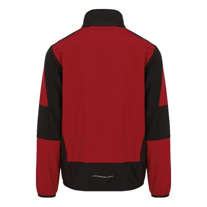 Regatta E-Volve 2-laags Soft Shell-jack voor volwassenen (Klassiek rood/zwart)