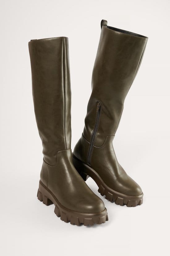 NA-KD Profile Shaft - maat 41- Dames Laarzen
