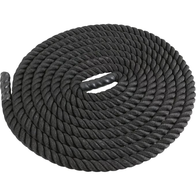 Sporti France Wave 10 M 38 Mm Battling Ropes Zwart