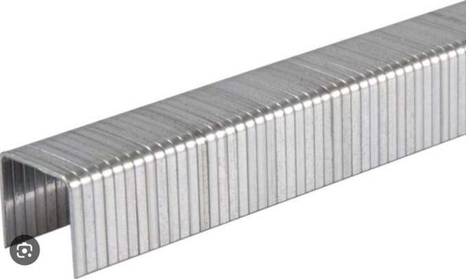 TACWISE Krammen 140/12 mm - Gegalvaniseerd - 2.000 Stuks | Vlakdraadnieten voor Efficiënte Bevestigingen
