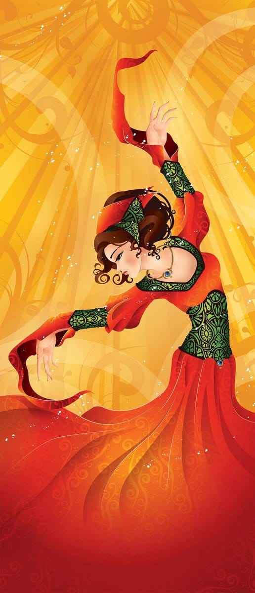 Dancer Flamenco Photo Wallcovering