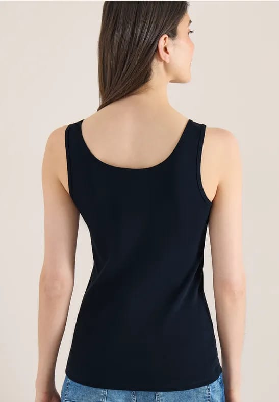Basic top met ronde hals in een 2-pack