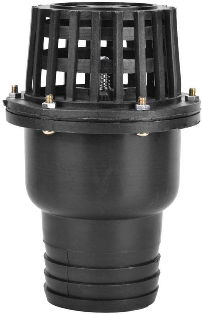 Allecto - Waterpomp Voetklep - Terugslagklep - Pvc - 3 inch