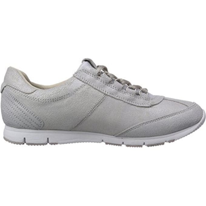 Allrounder by Mephisto JANIKA zilver lederen outdoor sneaker voor dames  - Maat 36