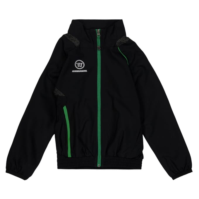 Warrior Sporttrainingsjas voor kinderen (Zwart)