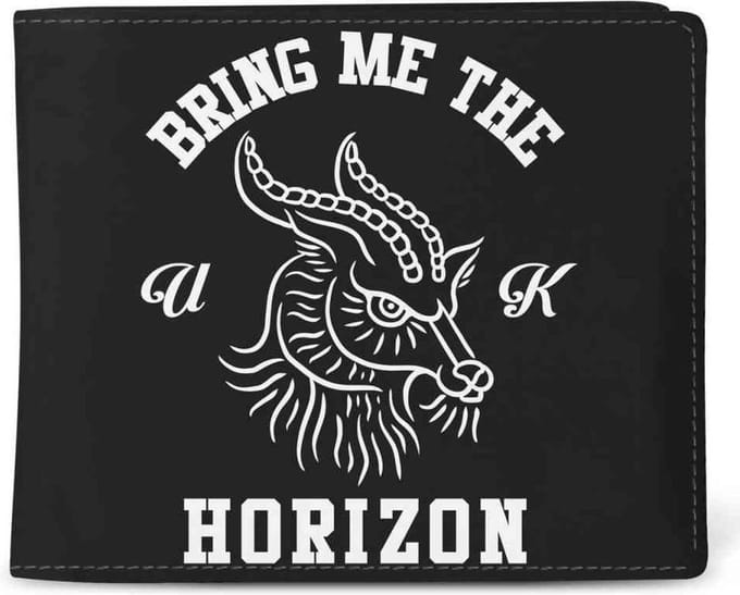 Rocksax Bring Me The Horizon - GOAT (WALLET) Portemonnee - Zwart