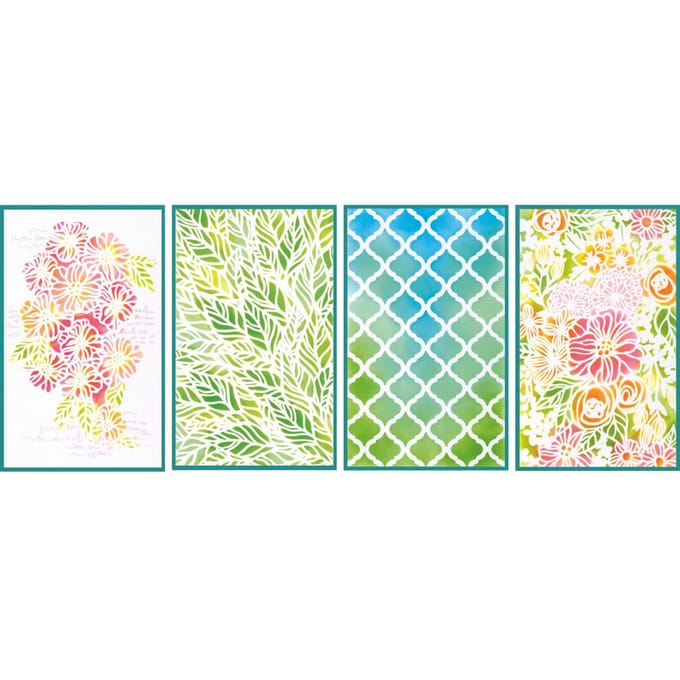 Sizzix Stencil Set "Botanicals"