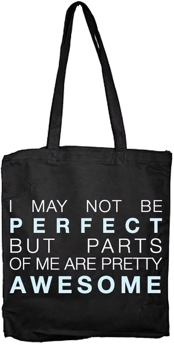 Hybris I May Not Be Perfect-draagtas SH-4-50379-H24-6