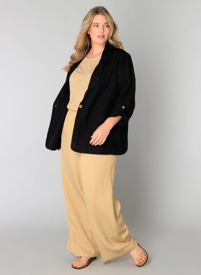 YEST CURVE Hermien Essential Cover ups - Black - maat 1(48)