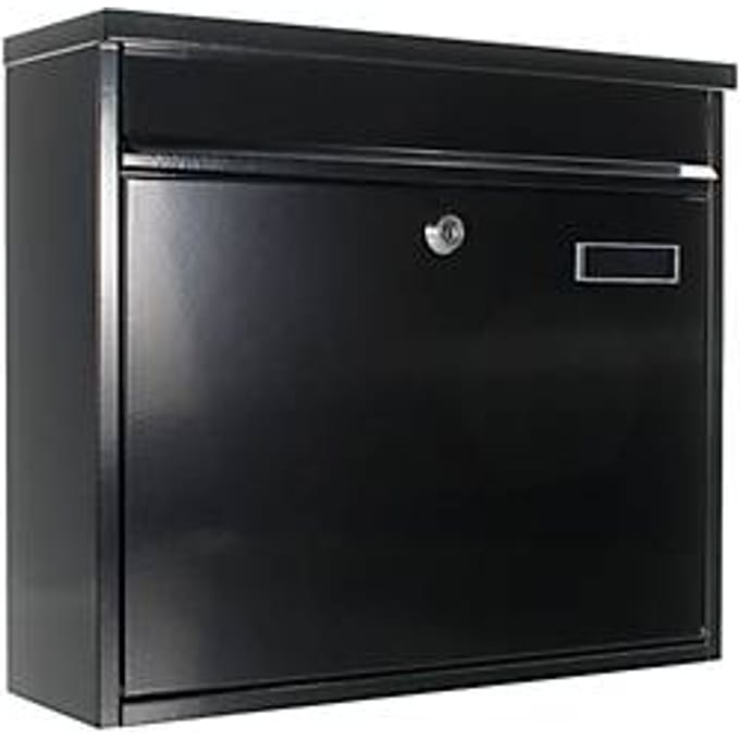 Rottner Brievenbus Hochhaus II Antraciet - 31,5x36x11,5cm