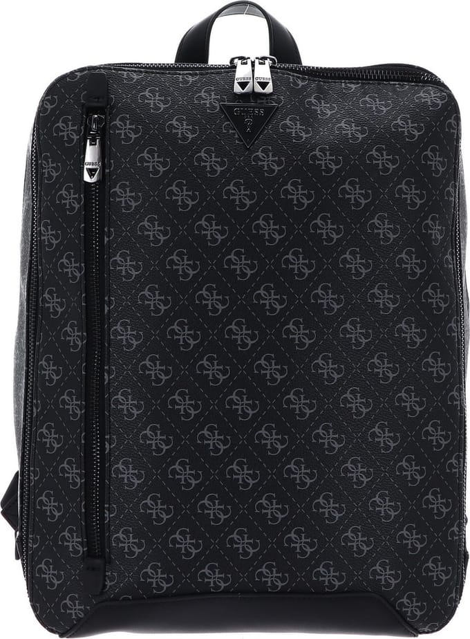 GUESS Vrije tijd rugzak Torino Compact Backpack Dark Black Zwart