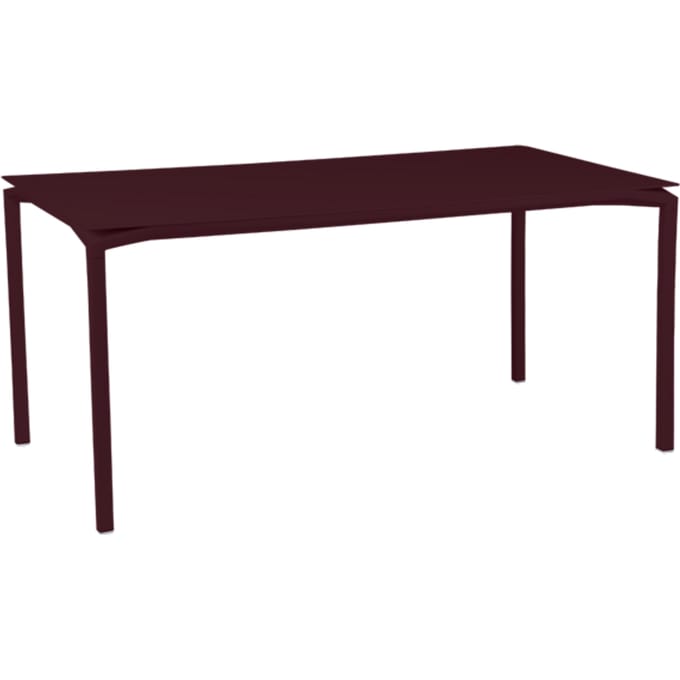 Fermob CALVI Tafel  - B9 zwarte kers - 160 x 80 cm