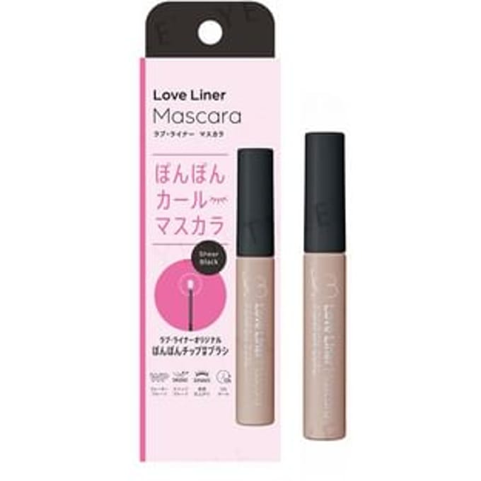 MSH - Love Liner Pon Pon Curl Mascara Sheer Black 4g