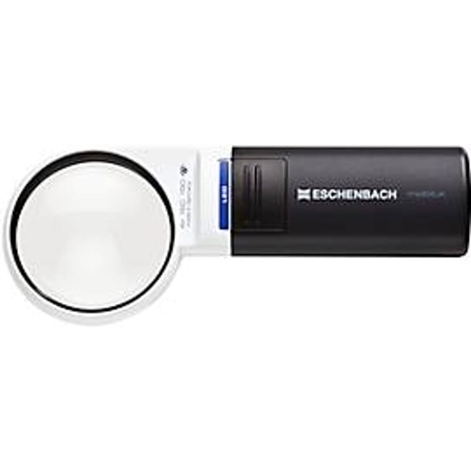 Eschenbach 151110 Vergrootglas Met LED-verlichting Vergrotingsfactor: 10 x Lensgrootte: (Ø) 35 mm