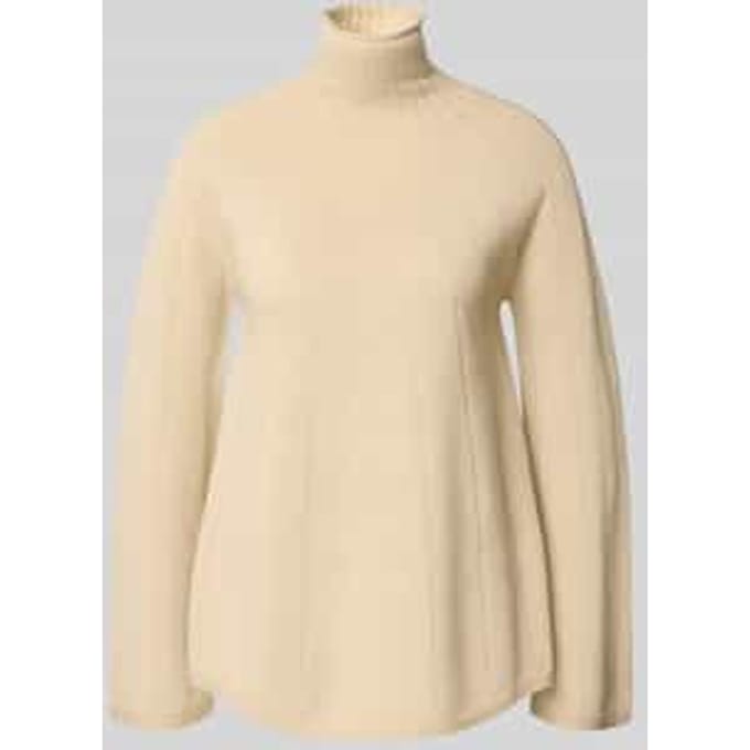 Regular fit col-pullover van zuivere scheerwol model 'GROLLA'