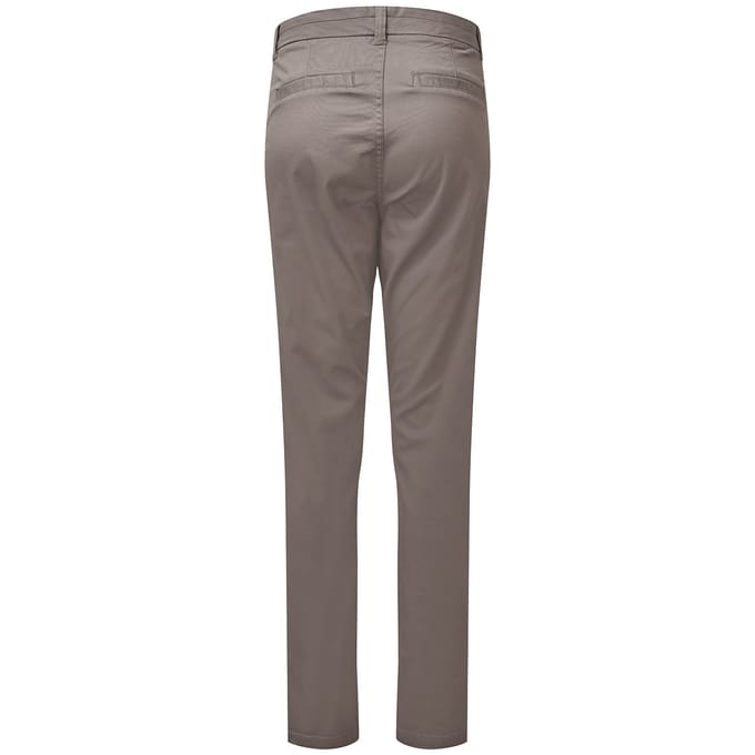 Asquith & Fox Dames/dames Casual Chino Broek (Leisteen)