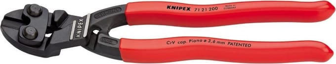 Knipex 71 21 200 Boutensnijtang CoBolt® 20° gebogen kop