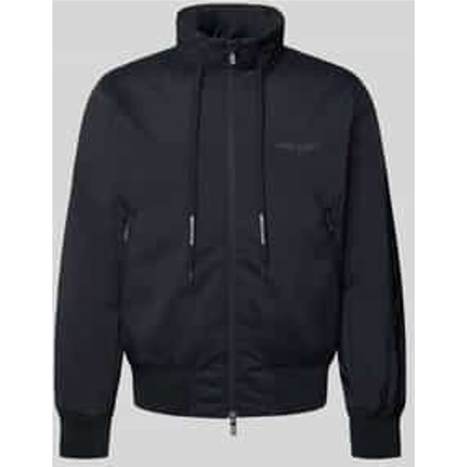 regular fit bomberjack met logodetail