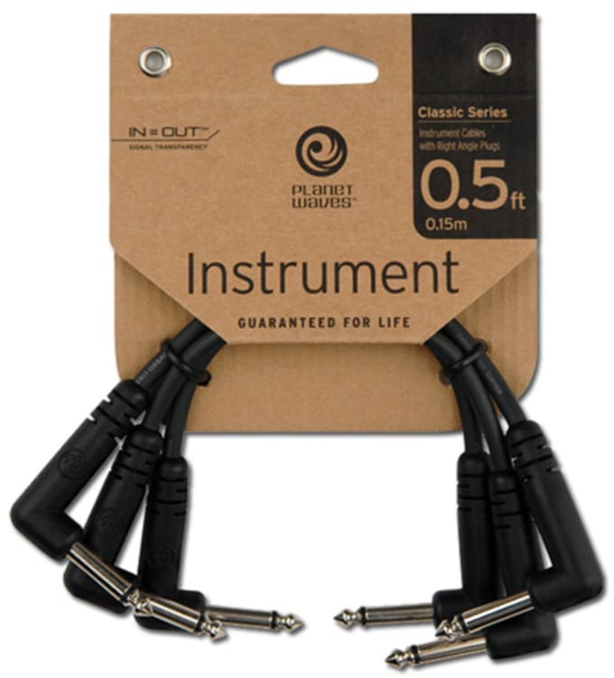 D'Addario PW-CGTP-305 Patchkabel 0,15 m - Mono patch kabel