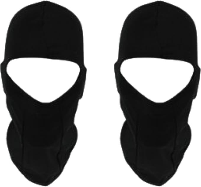HIXA Bivakmuts - Balaclava - Motor - Absorberend - Zwart - Polyester