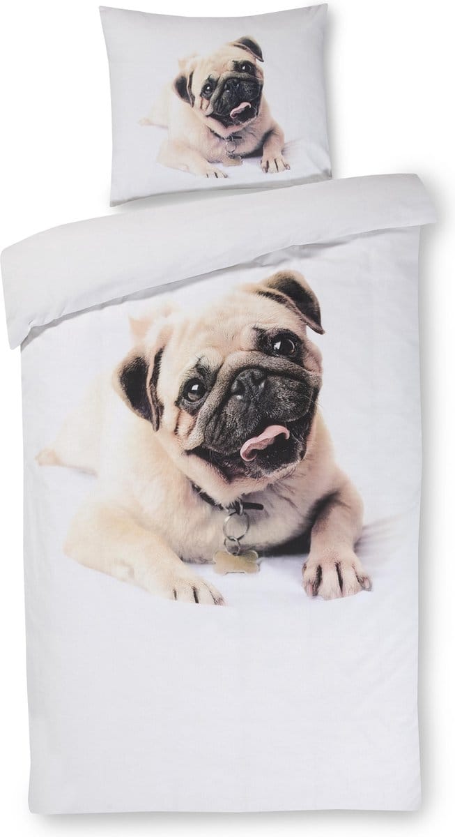 Day Dream Spike - dekbedovertrek - eenpersoons - 140 x 200 - Wit