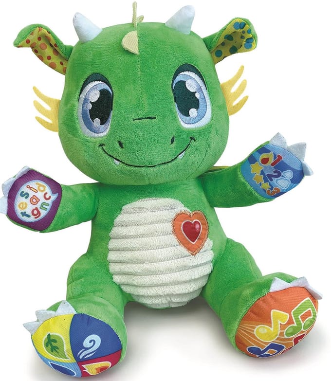 Clementoni - Interactieve Babydraak - Met Licht en Geluid - vanaf 6 maanden
