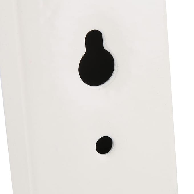 Opvouwbare Verborgen Wandmontage Hanger Uitschuifbaar Binnen Slaapkamer Kleding Handdoekenrek white