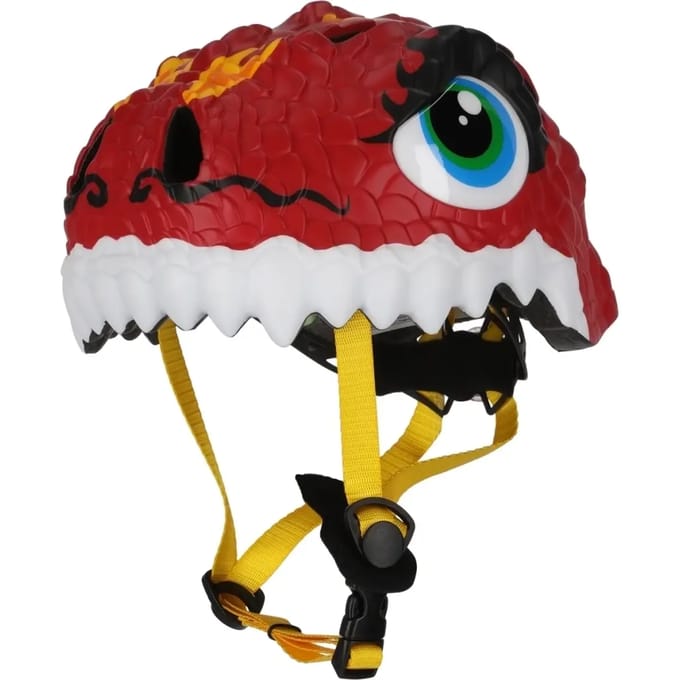 Meisjes helm met gesp Crazy Safety Dragon