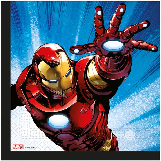 Avengers Evergreen Servetten 20 pcs 33x33 cm FSC