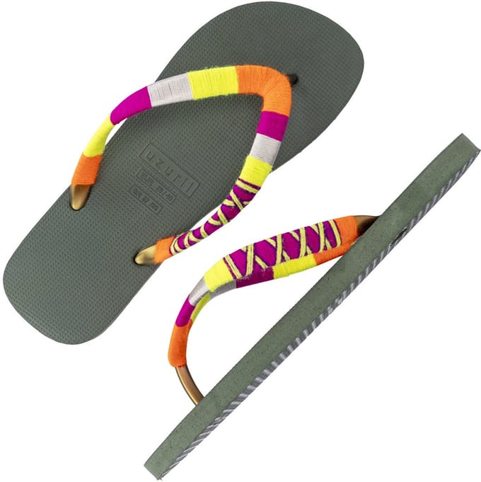 Uzurii | Teenslippers | Dames | Army Green | Maat 41/42